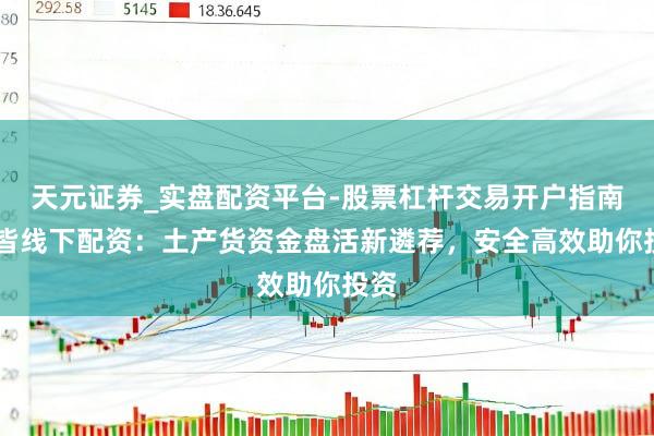 天元证券_实盘配资平台-股票杠杆交易开户指南 成皆线下配资：土产货资金盘活新遴荐，安全高效助你投资